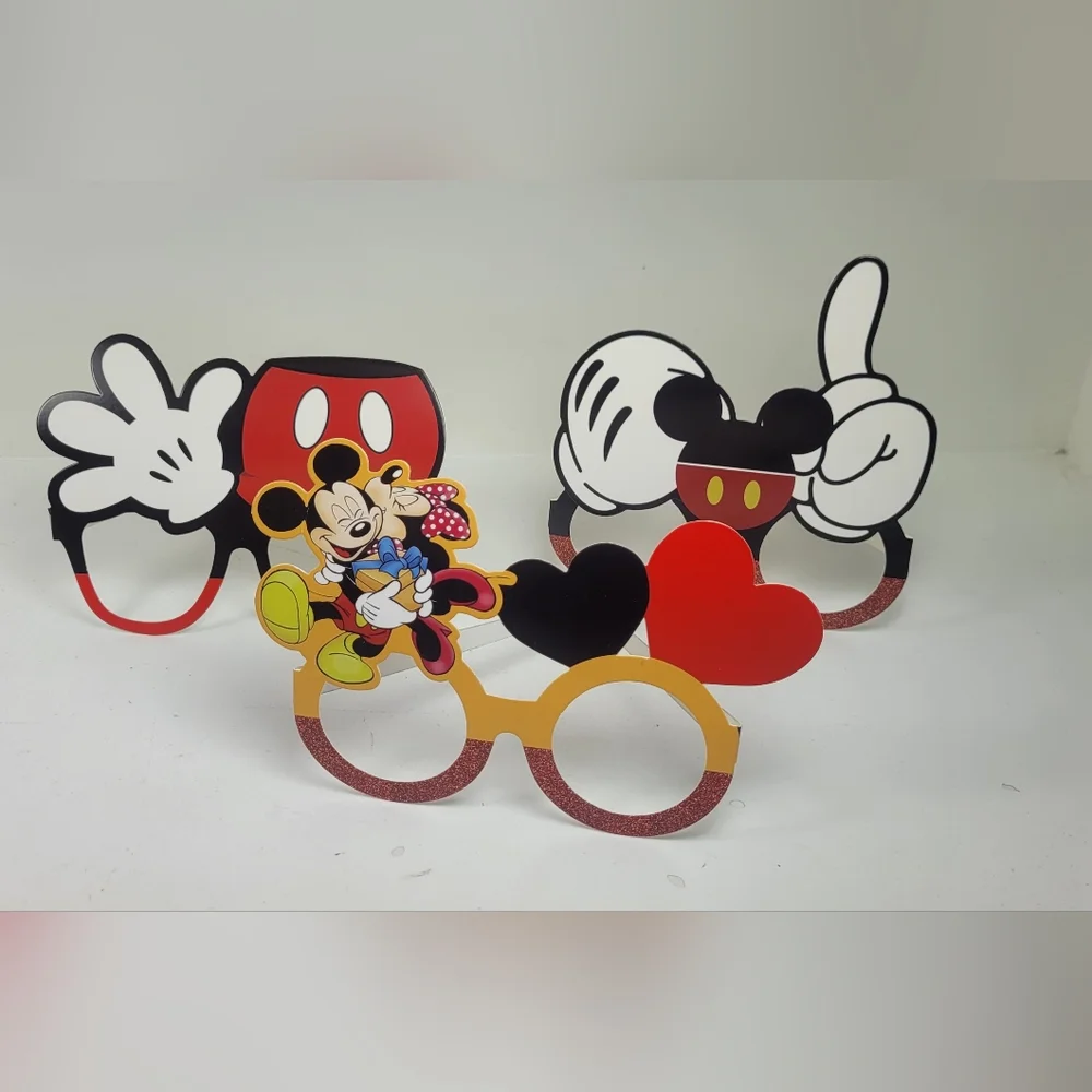 Mickey and Minnie Mouse Kids Party Glasses Set Of 12.